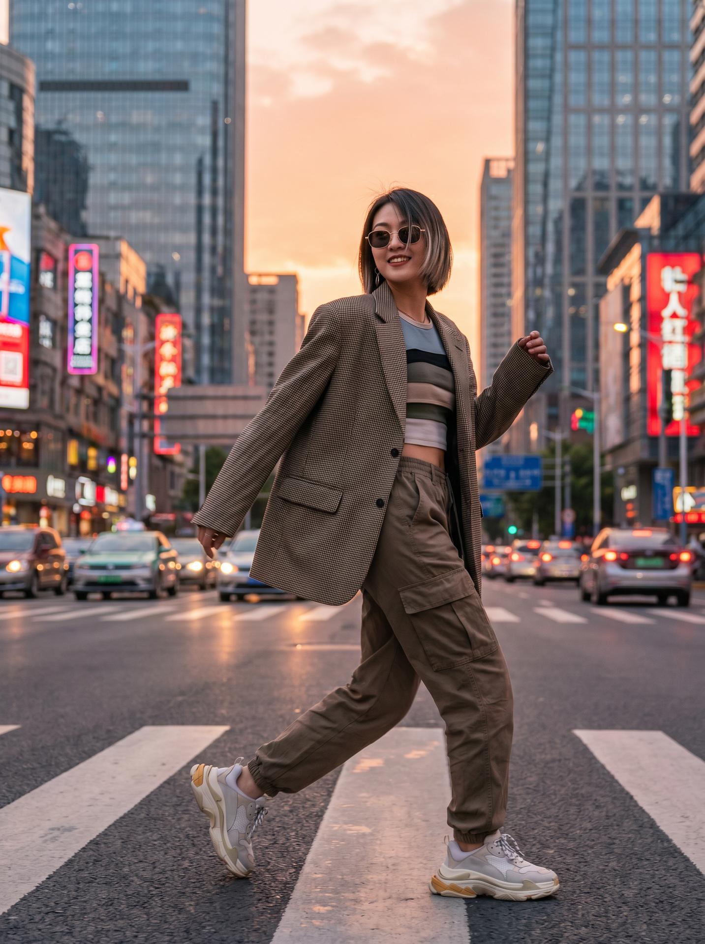 情侣酒店偷拍,美图：都市时尚街拍